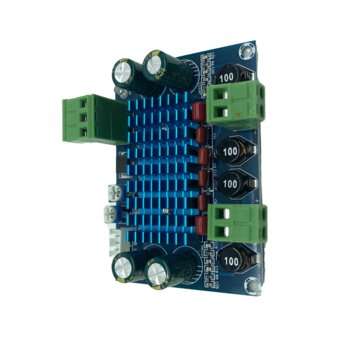 XH-M572 High-power Digital Power Amplifier Board TPA3116D2 Chassis Dedicated to Plug-in 5-28V Output