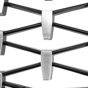 Pair Grille Grill Black Chrome Diamond Meteor Mesh For BMW E92 E93 2010-2015 R