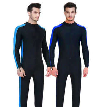 Men Full Body Lightweight Wetsuit Diving Snorkeling Surfing Swim Scuba Suit Jumpsuit ... (SIZE: 3XL)