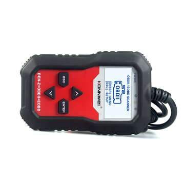 KONNWEI KW360 OBD2 Full System Diagnostic Scanner Detection Automatic Transmission For Series Vehicl