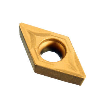 Drillpro 10pcs DCMT070204 Carbide Insert DCMT 0702 Cutter For for SDNCN Turning Tool Holder