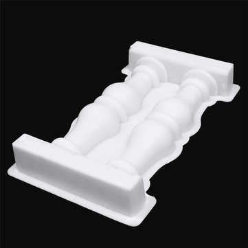 Roman Column Mold Plastic Mould for Concrete DIY Craft Home Garden Ornament Decor