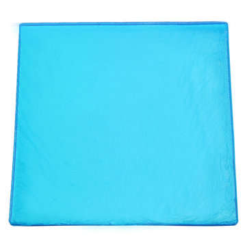 Motorcycle Seat Cushion Gel Pad Polyurethane Elastic Fiber Seat Gel Pads 25x25x1cm