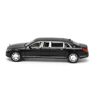 1:32 S600 Limousine Diecast Metal Car Model 20.5 x 7.5 x 5cm Car in Box Black