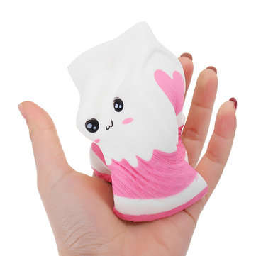 Squishy Jumbo Pink Milk Bottle Box 11cm Slow Rising Soft Collection Gift Decor Toy