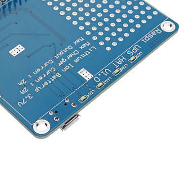 Power Pack Pro UPS HAT Lithium Battery Expansion Board For Raspberry Pi Charging