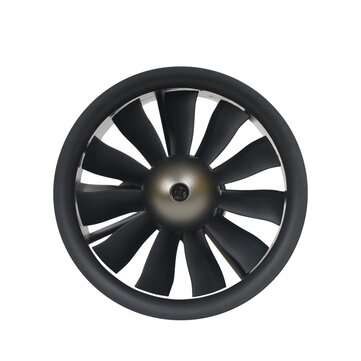 FMS 64MM Ducted Fan EDF 11 blade With 4S 2840-KV3150 Motor for Fixed Wing RC Airplane Jet