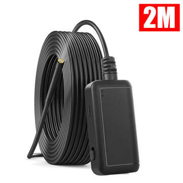HD 5.0MP Camera 5.5mm 6 Adjustable LED WiFi Borescope Camera Mini Waterproof Borescope Inspection Ca