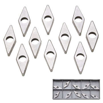 10pcs SV1603 Carbide Insert Shim Seats For VNMG160404/08/12/16 Tool Holder