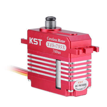 KST X15-755X Digital Servo Coreless 10.2KG Metal Gear For RC Helicopter Robot