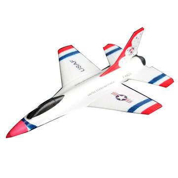 Fly bear FX-823 2.4G 2CH F16 Thunderbirds EPP RC Airplane RTF Mode 2