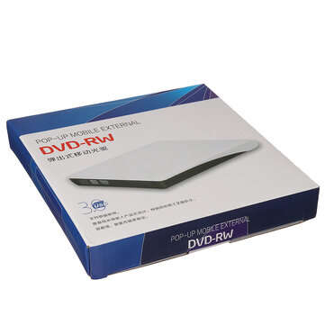 Portable USB 3.0 Black External DVD-RW Max.24X High-speed Data Transmission for Win XP Win 7 Win 8 W