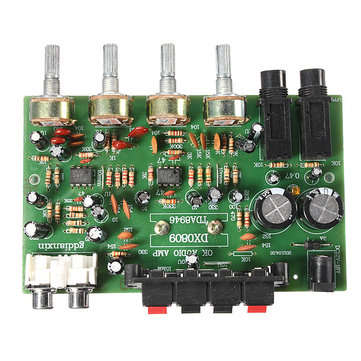 60W 12V Hi-Fi Digital Stereo Audio Amplifier Volume Control Board