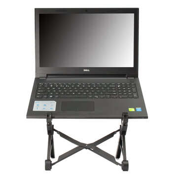 NEXSTAND K2 Laptop Stand Portable Adjustable Notebook Bracket Eye-Level Ergonomic Cooling Pad for Ap