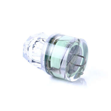 ZANLURE 1PC LED Deep Sea Diamond Night Fishing Lamp Underwater Mini Transparent A... (COLOR.: GREEN)
