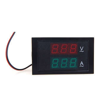 DL85-2042 Digital LED Voltage Meter Ammeter Voltmeter with Current Transformer AC80-300V 0-100.0A Du