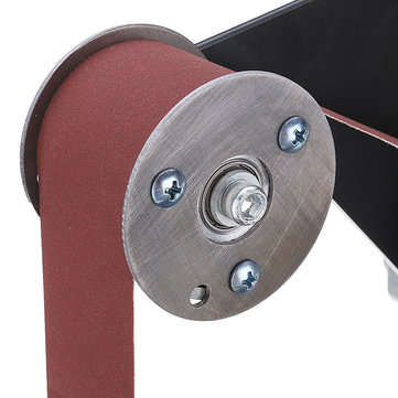 Drillpro Grinder Pipe and Tube Belt Sander Attachment Stainless Steel Metal Wood Sanding Belt Adapte