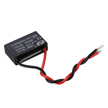 10Pcs CBB61 1.2UF Starting Capacitance 450V AC Fan Capacitor CBB Motor Run Capacitor