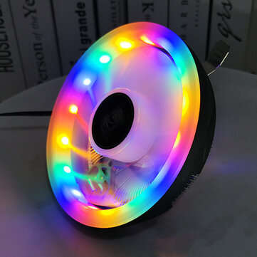 12V 12CM RGB PC Fan Silent Cooling Heat Sink For Computer Case CPU Cooler 3 Pin