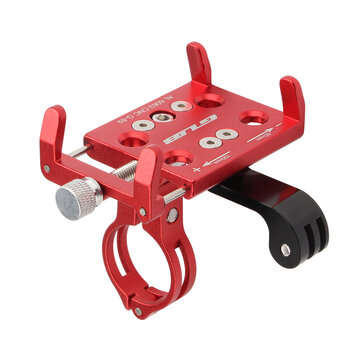 GUB G-89 60-100mm Bike Phone Holder Aluminum Alloy 270 Rotation Bicycle Motorcycle... (COLOR: RED)