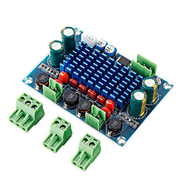 XH-M572 High-power Digital Power Amplifier Board TPA3116D2 Chassis Dedicated to Plug-in 5-28V Output