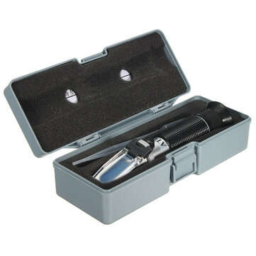 0~20% Handheld Brix & Beer Wine Sugar Fruit Wort Refractometer Test Tester