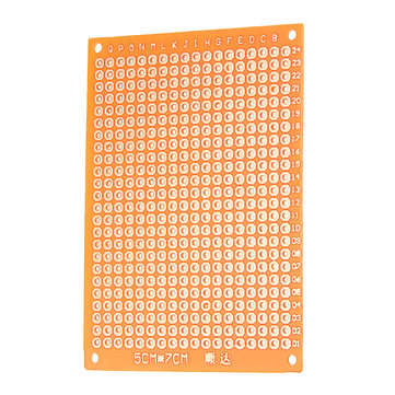 DIY 5x7 Prototype Paper PCB Universal Experiment Matrix Circuit Board