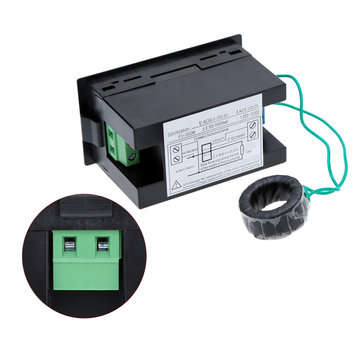 DL69-2047 AC 80-300V 100A Voltmeter Tester Multi-Function Digital Meter Voltage Current Meter Energy
