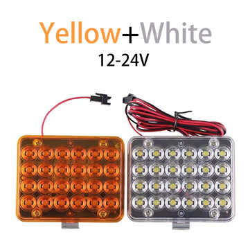 12V LED Recovery Light Bar Car Amber Emergency Flashing Strobe Beacon Truck Lamp (TYPE: 2)