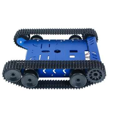 GFS-X Smart Robot Car Chassis Kit Aluminum Alloy Tank Mobile Platform 2WD Motors for Arduinos / Rasp