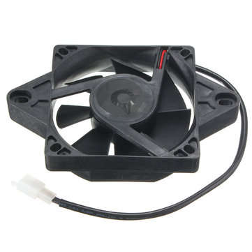 116x116mm Electric Engine Cooling Fan Radiator For Motorcycle ATV Go Kart Quad