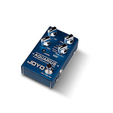 JOYO R-07 AQUARIUS Delay + LOOPER Multi Guitar Effect Pedal, Multieffects Pedal, with 8 Digital Dela