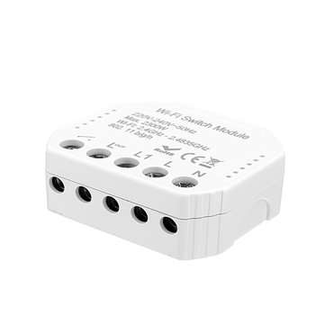 MoesHouse WIFI Smart Light Switch Diy Breaker Module Smart Life/Tuya APP Remote Control Works With A