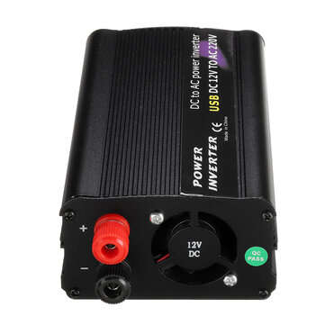 1200W Modified Sine Wave Solar Power Inverter 12/24V DC to 120/220V AC Converter