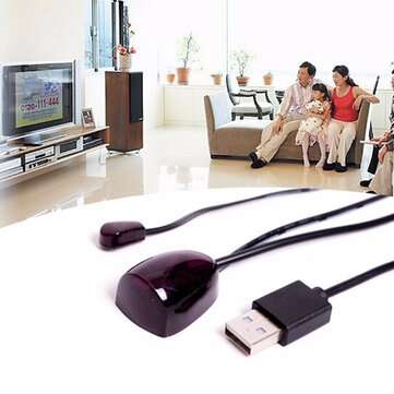 IR Infrared Remote Control Receiver Extender Repeater Emitter USB Transmitter Adapter Applies to All