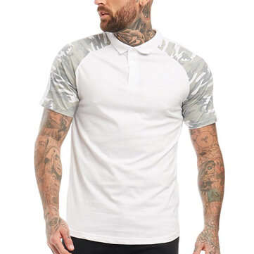 Summer Outdoor Classic Shirt Men Cotton Solid Short Sleeve Breathable Le... (SIZE: M | COLOR: WHITE)