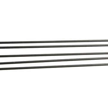 5pcs 2mm Diameter x 500mm Carbon Fiber Rods Tube For RC Airplane Matte Pole