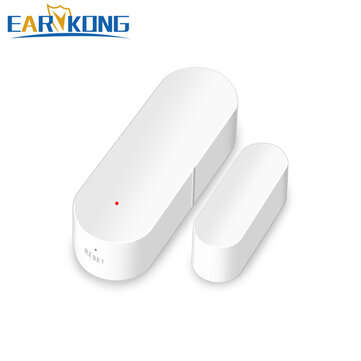 EARYKONG WiFi Door and Window Sensor Wireless Tuya Smart Door Open Closed Detectors Compatible With