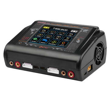 HTRC T400 Pro AC 200W DC 400W 12A*2 Dual Channel Lipo Battery Charger Discharger f... (PLUG: EUPLUG)
