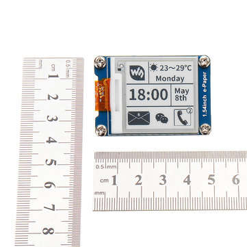 Waveshare 1.54 Inch E-ink Screen Display e-Paper Module Black/White SPI Support Partial Refresh For