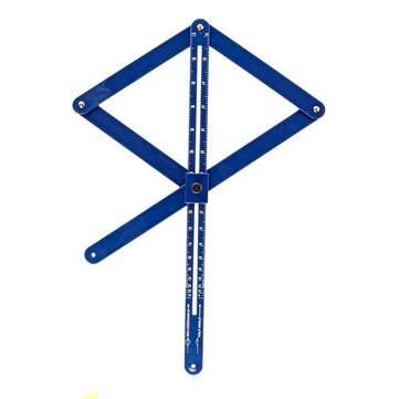 Multifunctional Protractor Corner Angle Finder Tool Square Ruler Protractor Woodwor... (TYPE: B5PCS)