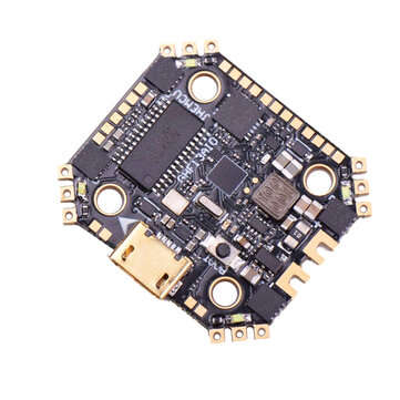 16x16mm JHEMCU GHF13 AIO F4 OSD Flight Controller Built-in 13A Blheli_S 2-4S 4 In 1 Brushless ESC fo