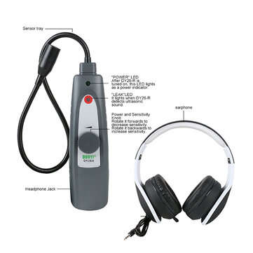 DUOYI DY26A Ultrasonic Leak Detector Tool Gas Water Leak Pressure Vacuum Probes Ultrasonic Transmitt
