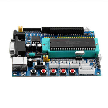 DC 12V PIC16F877A PIC Minimum System Development Board Emulator JTAG ICSP Program Minimum System Mic