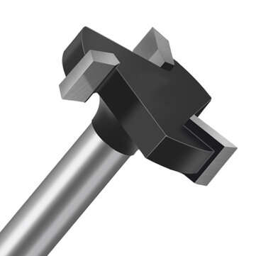 Drillpro CNC Spoilboard Surfacing Router Bits 1/4 inch Shank 1 inch Cutting Diameter Slab Flattening