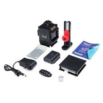 4D 16 lines 360 Rotary Laser Level Green Cross Line Auto Self Leveing Measure