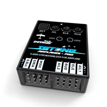 Dynam Detrum IstonePro 6-AXIS Gyro Flight Controller Stabilizer With ABS System for RC Airplane V Wi