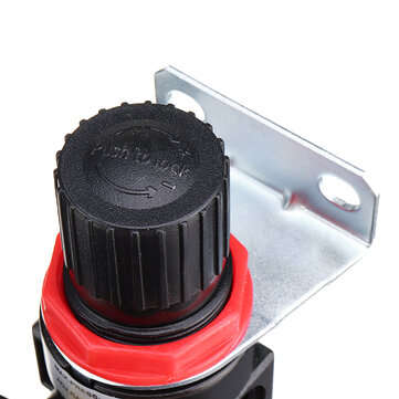 LAIZE AR2000 Air Pressure Regulator Pneumatic Pressure Regulator Valve G1/4 Port for Compressed Air