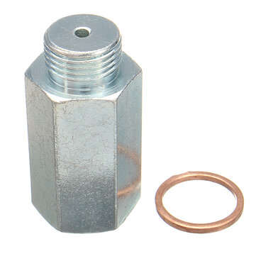 M18x1.5 Galvanized Oxygen Sensor Extender Lambda Simulator Eliminator Katalysator