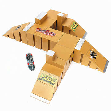 Skate Park Ramp Parts for Tech Deck Finger Board Finger Board Ultimate Parks 92C